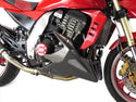 Kawasaki  Z1000 2003-2006 Belly Pan Carbon Look with Silver Mesh by Powerbronze