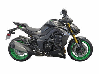 Kawasaki Z1100 & Z1100SE   2026 >  Belly Pan Carbon Look with Silver Mesh by Powerbronze