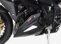 Triumph Street Triple 13-2016 Belly Pan Gloss White & Silver Mesh Powerbronze..