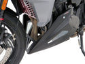 Triumph Trident 660 21-2025  Matt Black & Silver Mesh Belly Pan Powerbronze