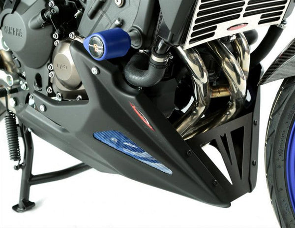 Yamaha MT-09 Tracer GT 2018-2020 Belly Pan Gloss Black & Silver Mesh Powerbronze RRP £172