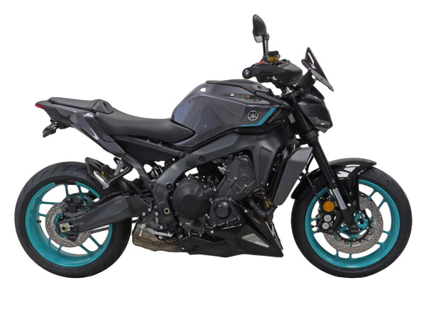 Yamaha MT-09 ,2024 > Belly Pan Matt Black & Silver Mesh Powerbronze RRP £172