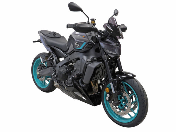 Yamaha MT-09 ,2024 > Belly Pan Matt Black & Silver Mesh Powerbronze RRP £172