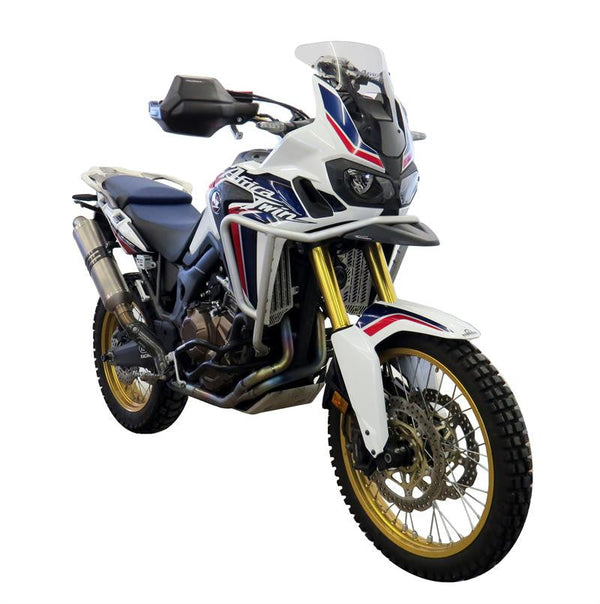 Fits Honda CRF1000L Africa Twin 16-2019 Beak Matt Black (fits with Honda crash bars) Powerbronze