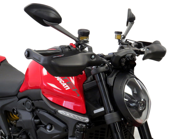 Ducati Monster 950 Plus 21-23 Matt Black Handguard/Wind Deflectors Powerbronze