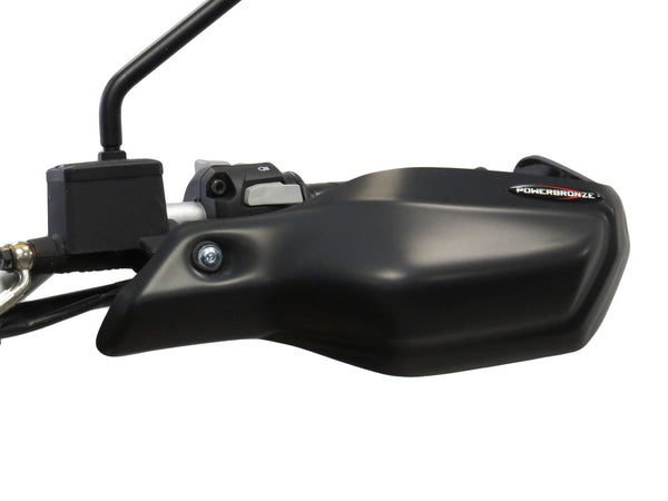 Ducati Scrambler 800 23-2025 Matt Black Handguard/Wind Deflectors Powerbronze