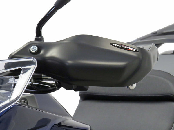 Fits Honda NT1100  25-2026 Matt Black Handguard/Wind Deflectors Powerbronze