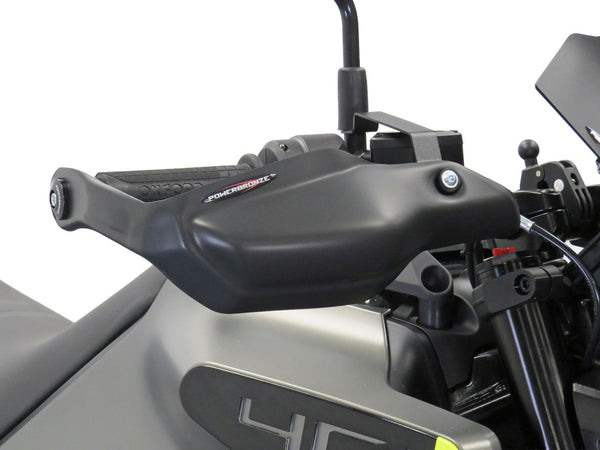 Husqvarna Svartpilen 401 , 24-26  Matt Black Handguard/Wind Deflectors Powerbronze
