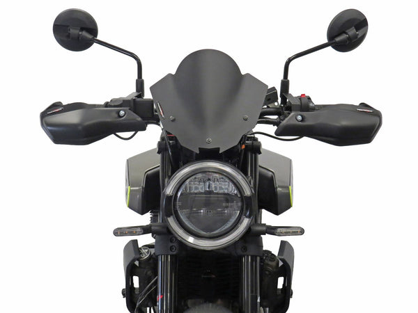 Husqvarna Svartpilen 401 , 24-26  Matt Black Handguard/Wind Deflectors Powerbronze