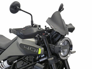 Husqvarna Svartpilen 401 , 24-26  Matt Black Handguard/Wind Deflectors Powerbronze