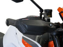 KTM 890 Duke R  20-2024 Matt Black Handguard/Wind Deflectors Powerbronze
