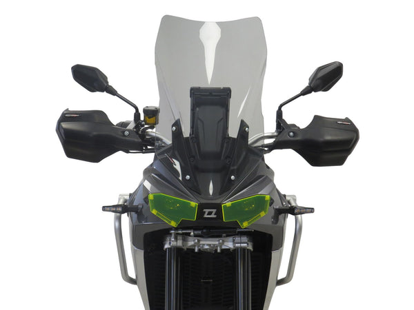 Kove 800X Touring 2024 > Matt Black Handguard/Wind Deflectors Powerbronze