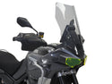 Kove 800X Touring 2024 > Matt Black Handguard/Wind Deflectors Powerbronze