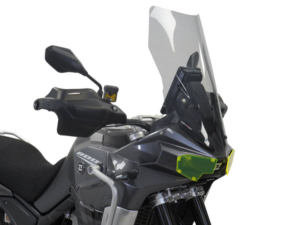 Kove 800X Touring 2024 > Matt Black Handguard/Wind Deflectors Powerbronze