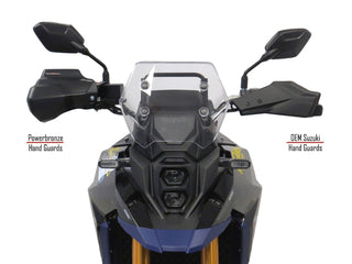 Suzuki  V-Strom 800 DE  2023 Matt Black Handguard/Wind Deflectors