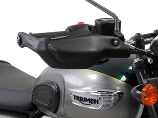 Triumph Bonneville T120   16-2023  Matt Black Handguard/Wind Deflectors Powerbronze