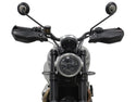 Triumph Scrambler  1200X  2024>  Matt Black Handguard/Wind Deflectors Powerbronze.