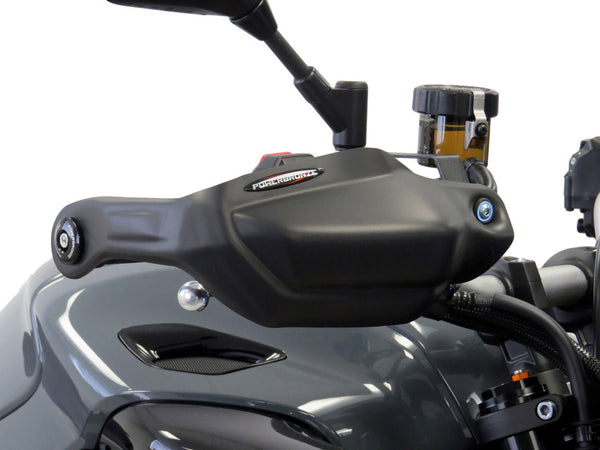 Yamaha MT-10  22-2025   Matt Black Handguard/Wind Deflectors Powerbronze