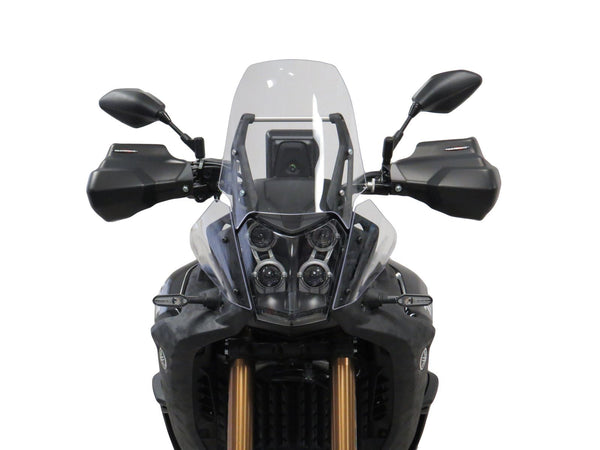 Yamaha Tenere 700 World Raid   22-2023   Matt Black Handguard/Wind Deflectors Powerbronze