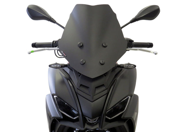 Aprilia SR GT  Sport 125  22-2025  Dark Tint Double Bubble SCREEN by Powerbronze