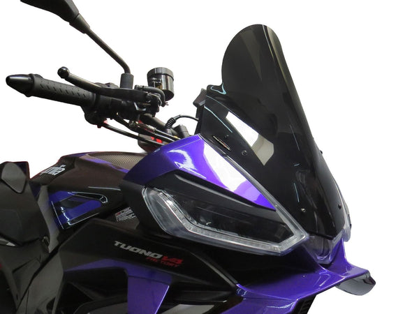 Aprilia Tuono V4 25-2026 Airflow Dark Tint EXTRA HIGH SCREEN Powerbronze