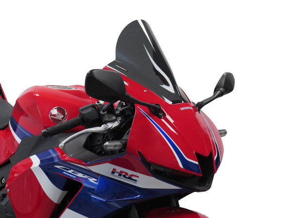 Fits Honda CBR600RR 2024 > Airflow CLEAR (extra high)  DOUBLE BUBBLE SCREEN by Powerbronze
