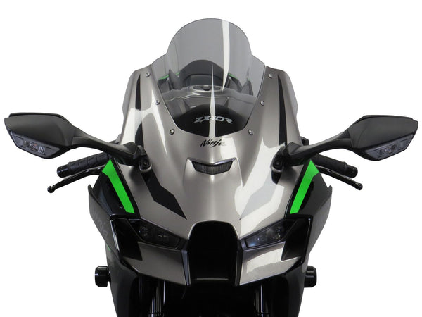 Kawasaki ZX10-R  21-2025  Airflow Light Tint DOUBLE BUBBLE SCREEN by Powerbronze.