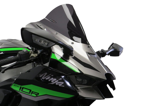 Kawasaki ZX10-R  21-2025  Airflow Light Tint (EXTRA High DOUBLE BUBBLE) SCREEN by Powerbronze.