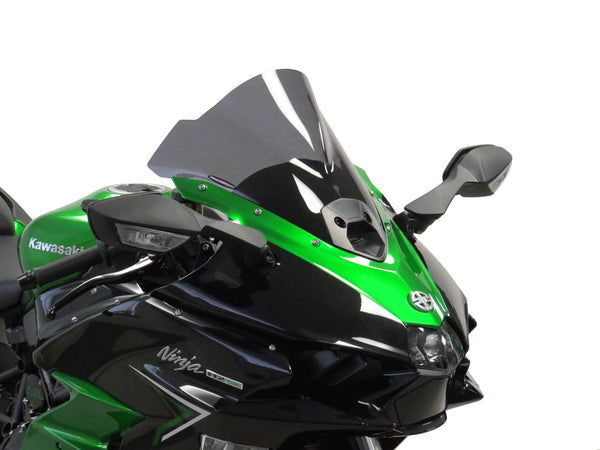 Kawasaki H2 SX & SE  2023 >  Airflow Light Tint DOUBLE BUBBLE SCREEN by Powerbronze.