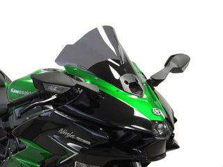 Kawasaki H2 SX & SE  2023 >  Airflow Dark Tint DOUBLE BUBBLE SCREEN by Powerbronze.