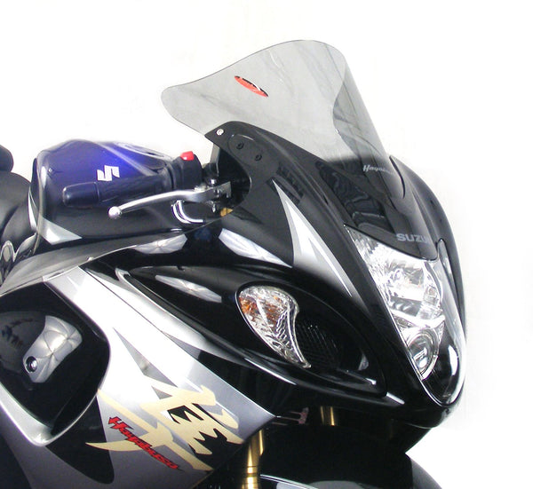 Suzuki GSX1300R Hayabusa 08-2019 Airflow Dark Tint DOUBLE BUBBLE SCREEN by Powerbronze