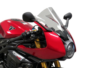 Triumph Speed Triple 1200 RR  22-2025 Airflow Light Tint DOUBLE BUBBLE SCREEN Powerbronze.