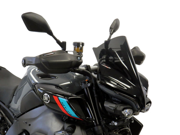 Yamaha MT-10   22-2025  (385mm hi) )Airflow Dark Tint DOUBLE BUBBLE SCREEN Powerbronze.RRP £87 MBB