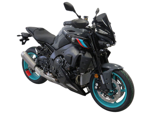 Yamaha MT-10   22-2025  (385mm hi) )Airflow Dark Tint DOUBLE BUBBLE SCREEN Powerbronze.RRP £87 MBB