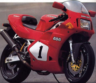 Ducati 888 Strada  92-1994  CLEAR Original Profile SCREEN Powerbronze