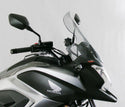 Honda NC700X  12-2014  Clear  Flip/Tall SCREEN Powerbronze.