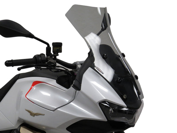 Moto Guzzi V100 Mandello  22-24 CLEAR (550mm high) Flip/Tall SCREEN Powerbronze..