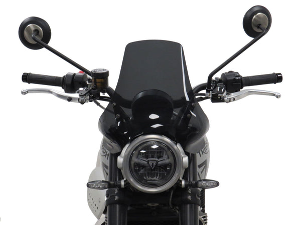 Triumph Scrambler 1200XC 19-2023  Dark Tint (275mm high) Light SCREEN Powerbronze.