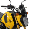 Honda MSX 125 Grom 21-23  CLEAR (250mm high) Light SCREEN Powerbronze.