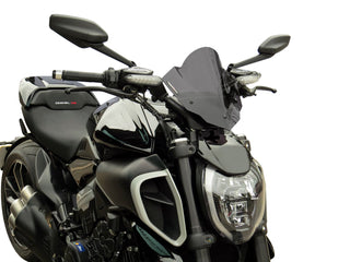 Ducati Diavel V4 23-2026  Dark Tint LIGHT SCREEN (270mm high) Powerbronze.