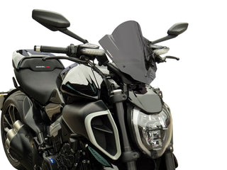 Ducati Diavel V4 23-2026  Dark Tint LIGHT SCREEN (320mm high) Powerbronze.