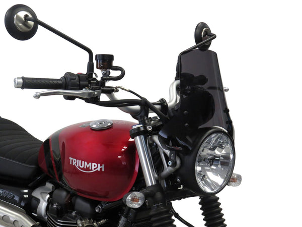 Triumph Scrambler 900 2023  Light Tint (230mm high) Light SCREEN Powerbronze.