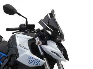 Suzuki GSX-8S  Solid Black LIGHT SCREEN (320mm high) Powerbronze.RRP £110