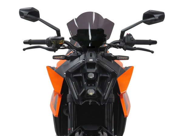 KTM 990 Duke   2024-2025  Dark Tint LIGHT SCREEN 230mm High by Powerbronze.RRP £110