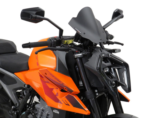 KTM 990 Duke   2024-2025  Dark Tint LIGHT SCREEN 260mm High by Powerbronze.RRP £110