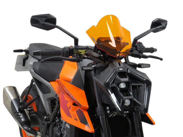 KTM 990 Duke   2024-2025  Dark Tint LIGHT SCREEN 260mm High by Powerbronze.RRP £110