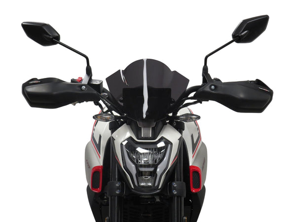 Kove 125R   2024-2025  Dark Tint LIGHT SCREEN 230mm High by Powerbronze.RRP £110