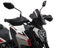 Kove 125R   2024 > Matt Black Handguard/Wind Deflectors Powerbronze