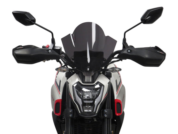 Kove 125R   2024-2025  Dark Tint LIGHT SCREEN 320mm High by Powerbronze.RRP £110
