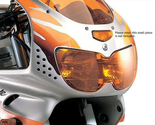 Fits Honda CBR900RR  94-1997  AMBER Headlight Protectors Powerbronze RRP £41